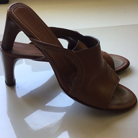 Cole Haan country tan heeled sandals size 7B - Picture 2 of 5
